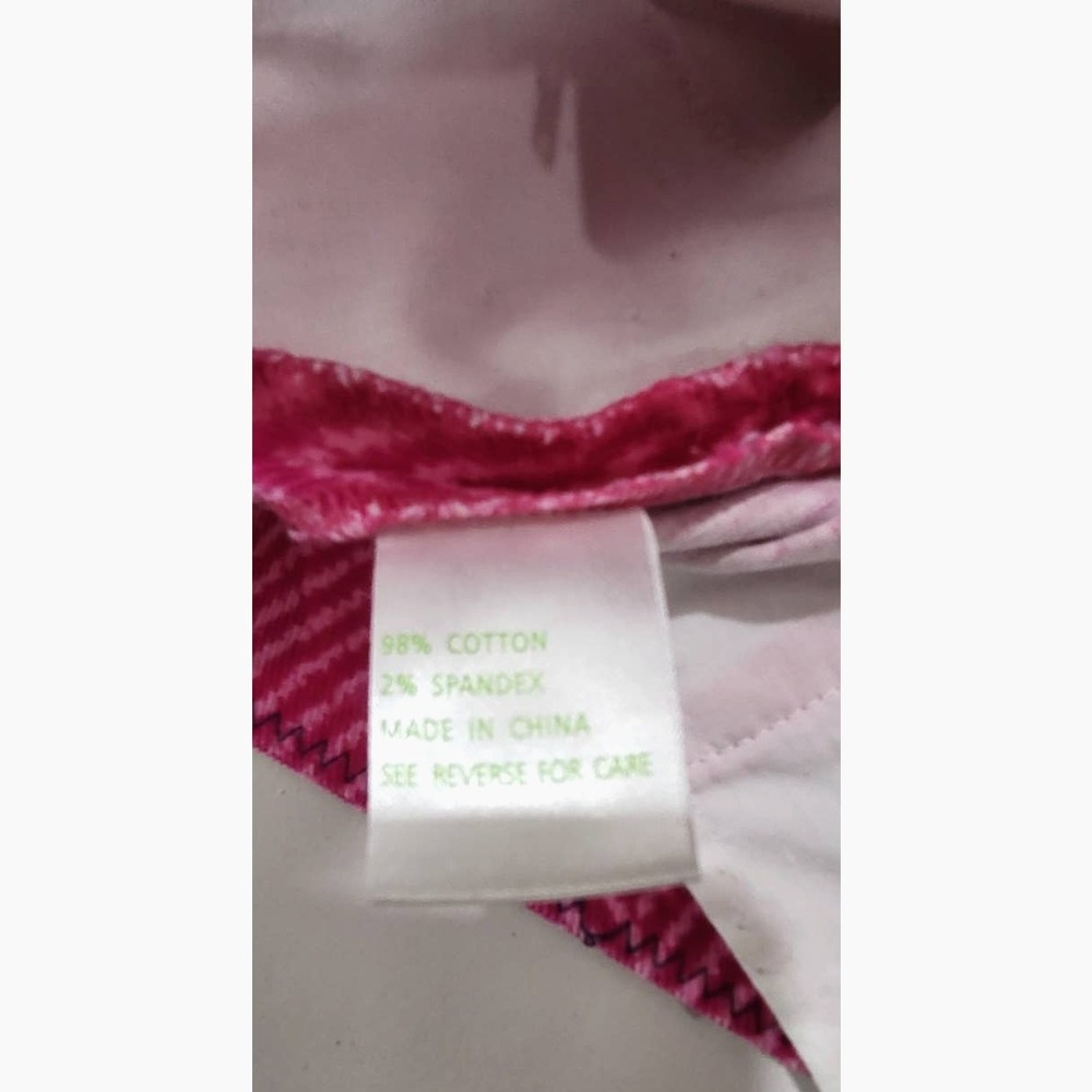 Lilly Pulitzer Hot Pink Pink Chevron Corduroy Mini Skirt Barbie Core Size 0 #500 - Picture 4 of 9